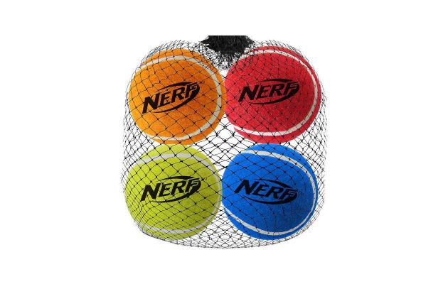 Теннисные мячи для бластера Нерф (уп. 4 шт)